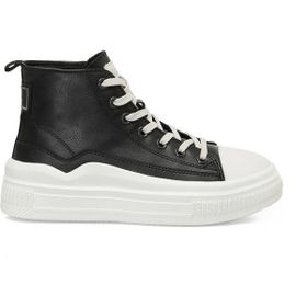 Kinetix Lorna Hi 4PR Siyah Kadın Sneaker Bot