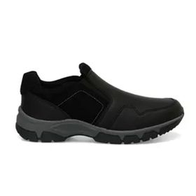 Kinetix Luter 4PR Siyah Erkek Slip On Ayakkabı