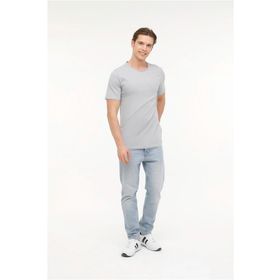 Kinetix M-SN234 BSC Raw Edge 4FX Gri Erkek T-shirt