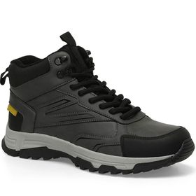 Kinetix Magna PU HI 4PR Gri Siyah Erkek Outdoor Bot