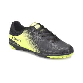 Kinetix Menez Turf Siyah-Neon Sarı-Gümüş Erkek Halı Saha Ayakkabısı