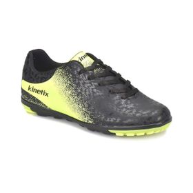 Kinetix Menez Turf Siyah-Neon Sarı-Gümüş Erkek Halı Saha Ayakkabısı