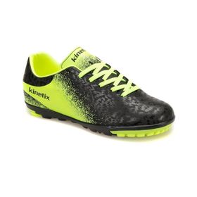 Kinetix Menez Turf Siyah-Neon Sarı-Gümüş Erkek Halı Saha Ayakkabısı