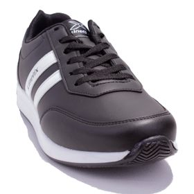 Kinetix Reeds Pu Siyah Beyaz Erkek Spor Ayakkabı