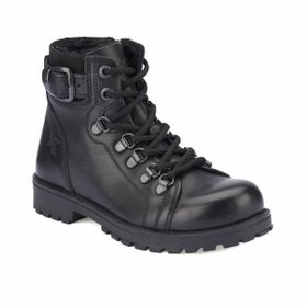Kinetix Sardone Leather Siyah Erkek Çocuk Bot