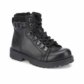 Kinetix Sardone Leather Siyah Erkek Çocuk Bot
