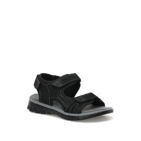 Kinetix Savio 3FX Siyah Erkek Sandalet