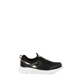 Kinetix Sirius F 5FX Slip-On Siyah Kız Çocuk Sneaker