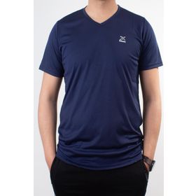 Kinetix SN-222 Neck Lacivert Günlük Erkek T-shirt