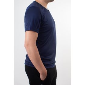 Kinetix SN-222 Neck Lacivert Günlük Erkek T-shirt