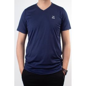Kinetix SN-222 Neck Lacivert Günlük Erkek T-shirt