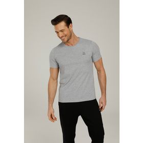 Kinetix SN220 Basic C Neck Siyah Erkek Kısa Kol T-Shirt