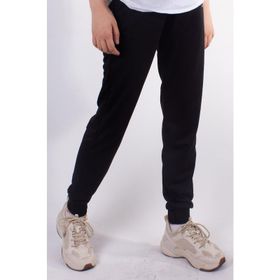 Kinetix SN86 Basic jogger Siyah Günlük Pamuklu Kadın Eşofman Altı