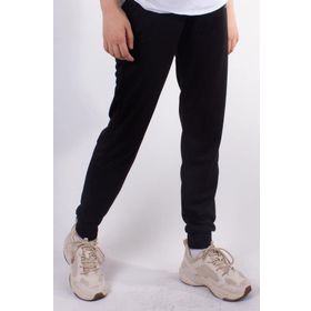Kinetix SN86 Basic jogger Siyah Günlük Pamuklu Kadın Eşofman Altı