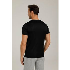 Kinetix SN97 Basic Pes C-Neck Saks Erkek Kısa Kol T-shirt