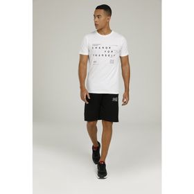 Kinetix SN995 Brian Slogan Beyaz Erkek T-Shirt