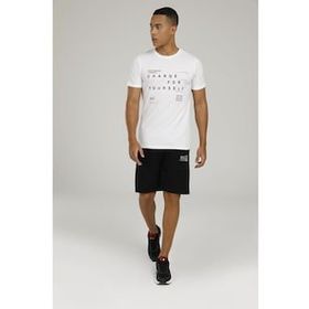 Kinetix SN995 Brian Slogan Beyaz Erkek T-Shirt