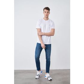 Kinetix Stress Beyaz Erkek T-Shirt