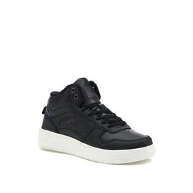 Kinetix TYRA-PU-HI-W-1PR Siyah Kadın Sneaker Ayakkabı