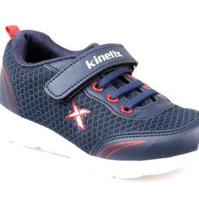 Kinetix Yannı Lacivert Kırmızı Erkek Çocuk Koşu Ayakkabısı