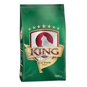 King Balıklı 1.5 kg Yetişkin Kuru Kedi Maması