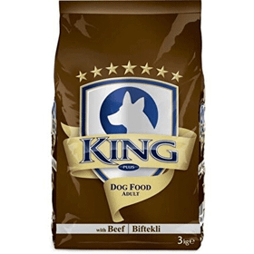 King Biftekli 3 kg Yetişkin Köpek Maması