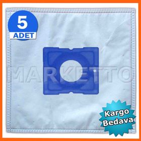 King K 251 5 Adet Uyumlu Süpürge Toz Torbası