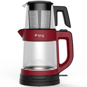 King KCM330 Tea Pro Kırmızı Çay Makinesi