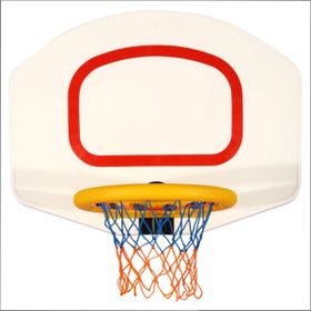 King Kids Beyaz Kırmızı Plastik Duvar Tipli Basket Potası