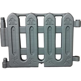 King Kids FS-9000 Gri Oyun Çiti Çit Parçası