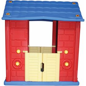 King Kids İki Kapılı Kırmızı King Oyun Evi