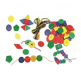 King Kids İpli Geometrik Düğmeler