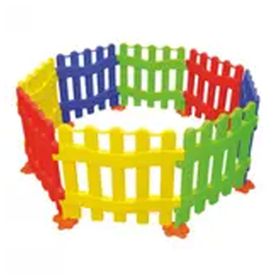King Kids KF9300 8 Parça Renkli Oyun Çit Seti