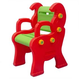 King Kids Kral Kırmızı Yeşil Sandalye