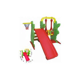 King Kids KS9060A Kaydırak Salıncak Set