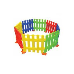 King Kids Plastik Çocuk Oyun Çitleri Kırmızı Mavi Yeşil Sarı Renkli Oynama Alanı Çiti