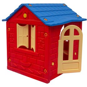 King Kids Tek Kapılı Kırmızı Oyun Evi
