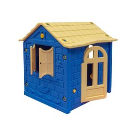 King Kids Tek Kapılı Mavi Oyun Evi
