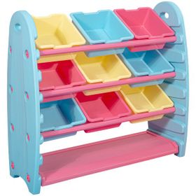King Kids Turkuaz Saklama Rafı