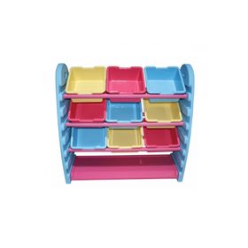 King Kids Turkuaz Saklama Rafı