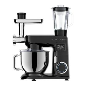 King KSM4001 Pro Damboo Siyah Mutfak Şefi