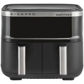 King KYF32 Pro Magicchef Plus Dual 4+4 lt Siyah Airfryer