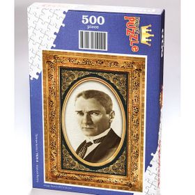 King Of Puzzle Atatürk Portre 500 Parça Puzzle