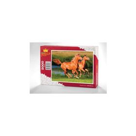 King Of Puzzle Atlar 2000 Parça Puzzle