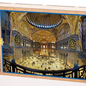 King Of Puzzle Ayasofya Camii İç Görünüm Parça Puzzle