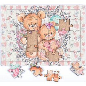King Of Puzzle Ayıcıklar 35 Parça Puzzle