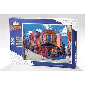 King Of Puzzle Balat Sokakları İstanbul 500 Parça Puzzle