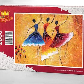 King Of Puzzle Balerinler 2000 Parça Puzzle