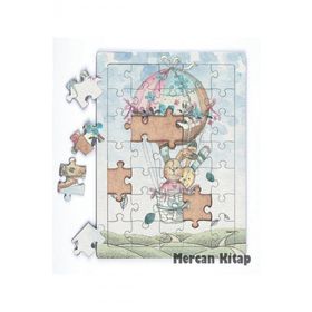 King Of Puzzle Balonla Seyahat 35 Parça Puzzle