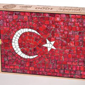 King Of Puzzle Bayrak Mozaik 1000 Parça Puzzle